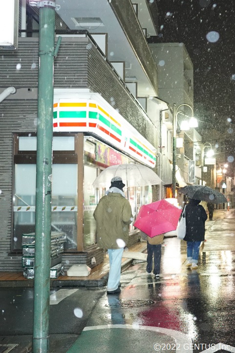 武蔵小山の街のスナップ写真