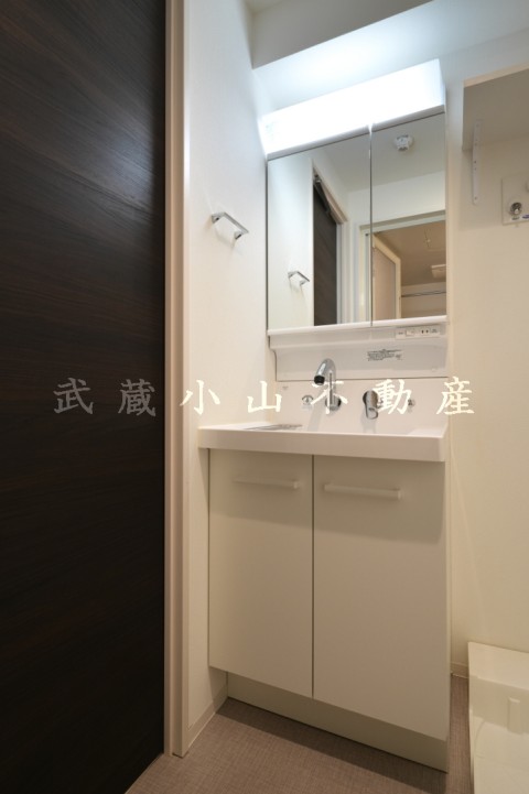 TGM武蔵小山の1Kタイプの独立洗面化粧台