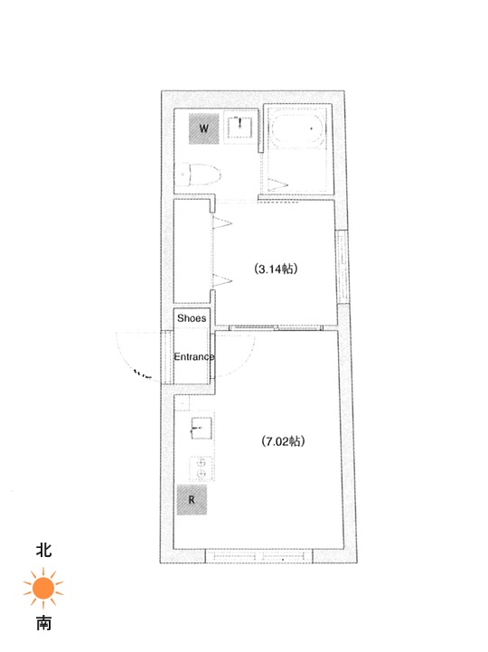 ロータス武蔵小山Ⅲの間取り