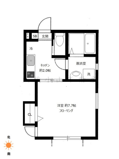 フォレストヒルミルクリークの間取図