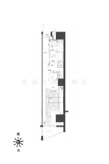 ズーム目黒かむろ坂の間取り