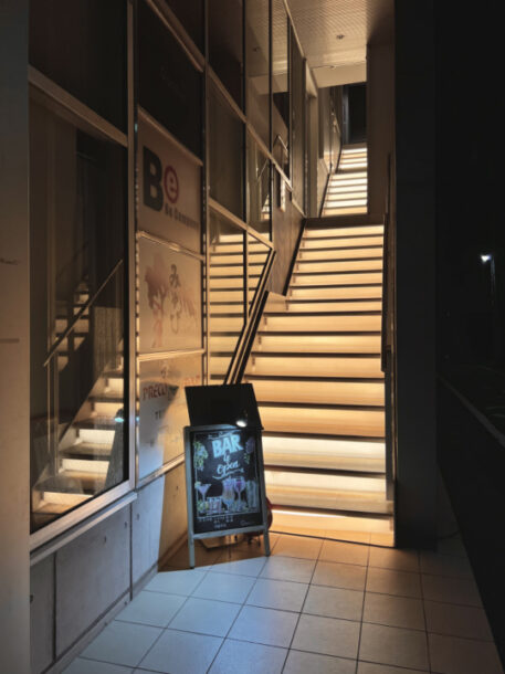 夜２２時過ぎ、MFPRコート目黒南の周辺の様子