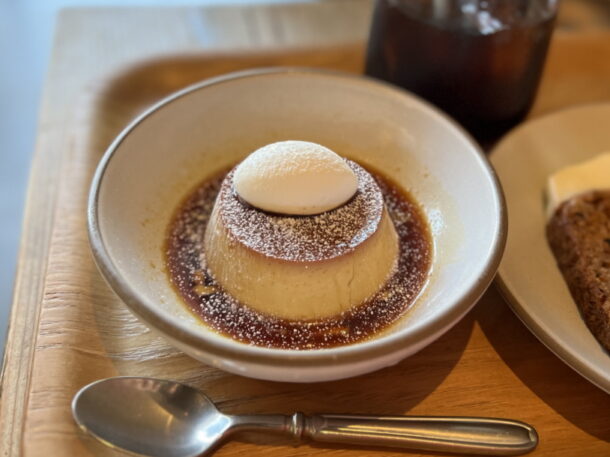COFFEE AND BAKE STANのプリン